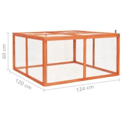 VidaXL Kaninchenstall 124x120x60 Cm Massivholz Tanne 13 VidaXL Kaninchenstall 124x120x60 Cm Massivholz Tanne -Garten- & Gewächshäuser Geschäft efa9466126c4fd84f016e22d96b1038d