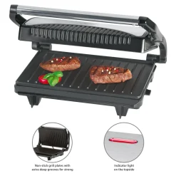 Clatronic Edelstahl Tischgrill Elektro-Grill Kontaktgrill MG 3519 -Garten- & Gewächshäuser Geschäft efaf15582ecfd0d2e2d4d46d1b0f6124
