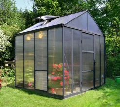 Palram - Canopia Aluminium Gewächshaus Glory 88 | Grau | 244x244x268 Cm 15 Palram - Canopia Aluminium Gewächshaus Glory 88 | Grau | 244x244x268 Cm -Garten- & Gewächshäuser Geschäft efcec19c6de8180a4f3090d3b0fc510d