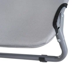 Pawhut Hundebett Outdoor Faltbare Haustierliege Hundeliege Hundeschlafplatz Erhöhtes Haustierbett Schlafplatz Für Kleine Hunde, Metall, Oxford, Grau, -Garten- & Gewächshäuser Geschäft effc7499ef5c590af0586c25d6007e2f