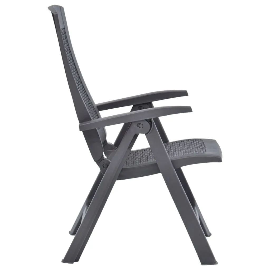 Verstellbare Gartenstühle 2er Set Garden Chair Esszimmerstühle Sessel | Garten Stapelstuhl Hochlehner Kunststoff Moccafarben - 8043 4 Verstellbare Gartenstühle 2er Set Garden Chair Esszimmerstühle Sessel | Garten Stapelstuhl Hochlehner Kunststoff Moccafarben - 8043 – Bild 4