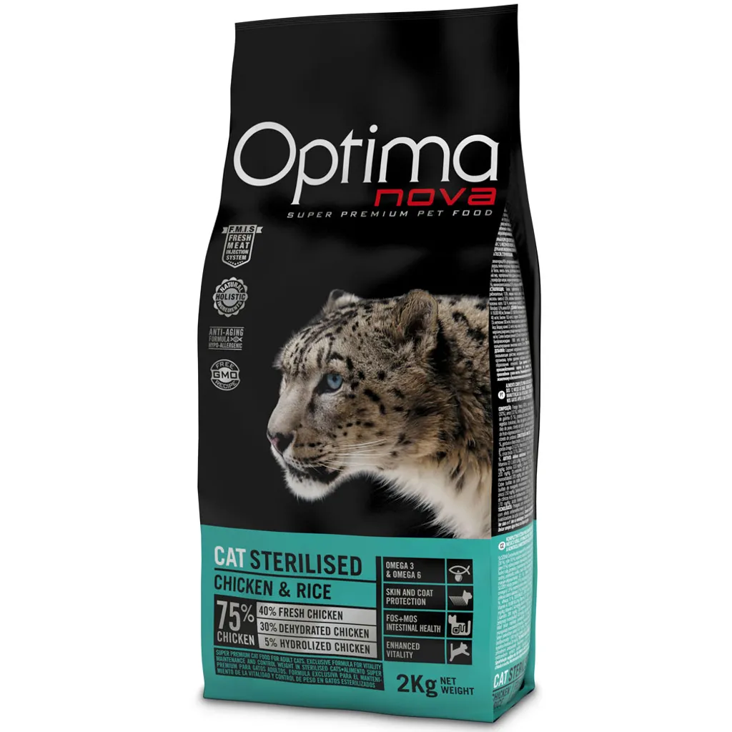 Optimanova "Sterilised"/ Katze 2 Kg 5 Optimanova "Sterilised"/ Katze 2 Kg – Bild 5