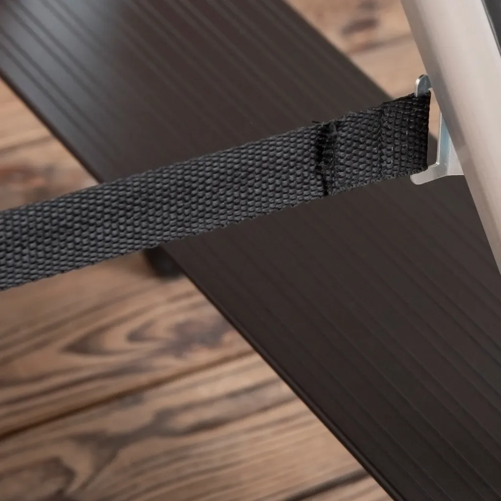 DURHAND Klapptritt Stehleiter Mit 4 Stufen Rutschfest Rostfrei Leiter Gerüstbock Mit Werkzeugablage Handlauf Bis 150 Kg Belastbar Inkl. Anti-Rutsch-Füße Alu 45,5 X 82 X 145 Cm 8 DURHAND Klapptritt Stehleiter Mit 4 Stufen Rutschfest Rostfrei Leiter Gerüstbock Mit Werkzeugablage Handlauf Bis 150 Kg Belastbar Inkl. Anti-Rutsch-Füße Alu 45,5 X 82 X 145 Cm – Bild 8