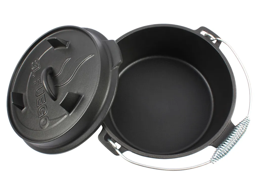 El Fuego Dutch Oven 3,5 L, Deckel 1,0 L, AY4611 9 El Fuego Dutch Oven 3,5 L, Deckel 1,0 L, AY4611 – Bild 9