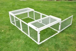 Nanook Freigehege Möhrchen Grau-weiß 180 X 90 Cm