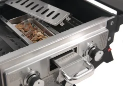 El Fuego Tischgasgrill Smoker "Medison" Silber Gasgrill/Grill/Steak/BBQ -Garten- & Gewächshäuser Geschäft f0e7a427463a6f6c3b0cb9d24093bd2f