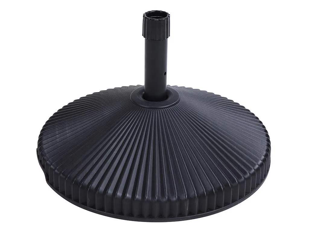 MYLIA Sonnenschirmständer Rund - B. 56 Cm - Schwarz - SIPORA 1 MYLIA Sonnenschirmständer Rund - B. 56 Cm - Schwarz - SIPORA