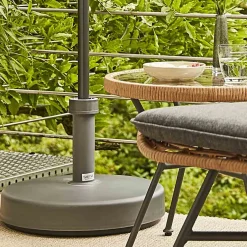 SIENA GARDEN Schirmständer Fill Foot 25kg, Anthrazit -Garten- & Gewächshäuser Geschäft f1844967f36db11a58a78b56e5b06155