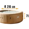 Ersatzbecken Für Aufblasbaren Intex Whirlpool Pure Spa 128408GN Sahara Außendurchmesser 216 X Höhe 71 Cm Fassungsvermögen 1098 L Für Bis Zu 6 Personen