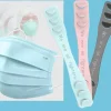 Shiwei 6 Stück Maskenhalter Halterung Maskenverlängerung Maskenband Mundschutz Halter Masken Halter Ohrenschoner Schwarz