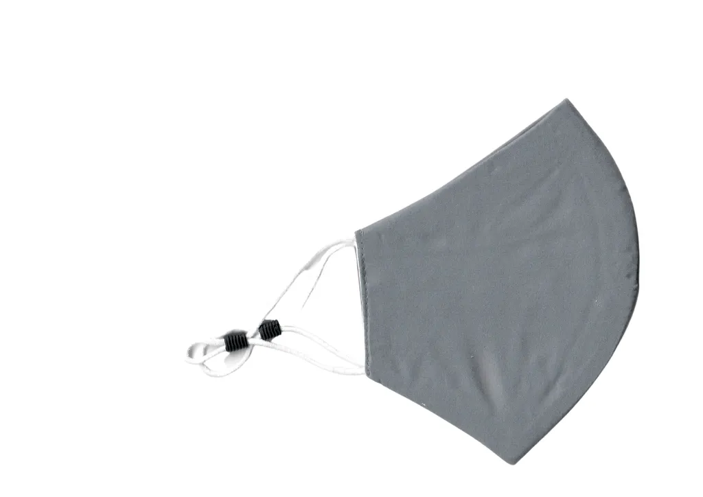 SelMe 5x Sandex FFP2 Nano-Atemschutzmaske EU, MNS, Soff, Bis Zu 30x Waschbar, Bunt, Atmungsaktiv Mit Verstellbaren Ohrclips Grau 2 SelMe 5x Sandex FFP2 Nano-Atemschutzmaske EU, MNS, Soff, Bis Zu 30x Waschbar, Bunt, Atmungsaktiv Mit Verstellbaren Ohrclips Grau – Bild 2