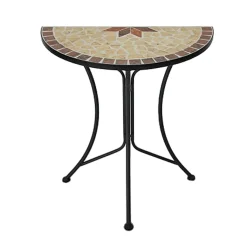 Garden Pleasure Mosaiktisch AMARILLO, Halbrund