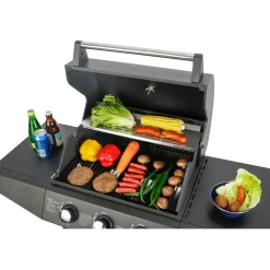 EL FUEGO Gasgrill "San Angelo" 3-Brenner -Garten- & Gewächshäuser Geschäft f203a406898fffdb769523598feb149a