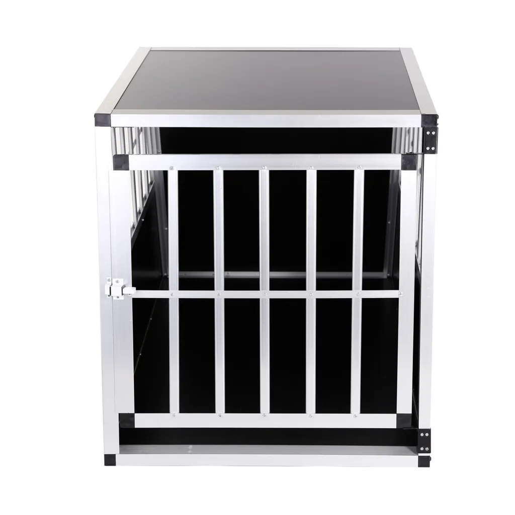 Zoomundo Hundetransportbox / Kofferraumbox Aus Aluminium - 1-Türig Premium 3 Zoomundo Hundetransportbox / Kofferraumbox Aus Aluminium - 1-Türig Premium – Bild 3