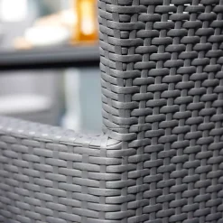 ALLIBERT By KETER Allibert Garten-Essstühle 2 Stk. Iowa Graphitgrau 215526 -Garten- & Gewächshäuser Geschäft f260c4c2adabf6421038467cfef07a60