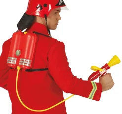 Fiestas Guirca Feuerwehr Spielzeug Tankrucksack Wassertank Mit Schlauch Rot