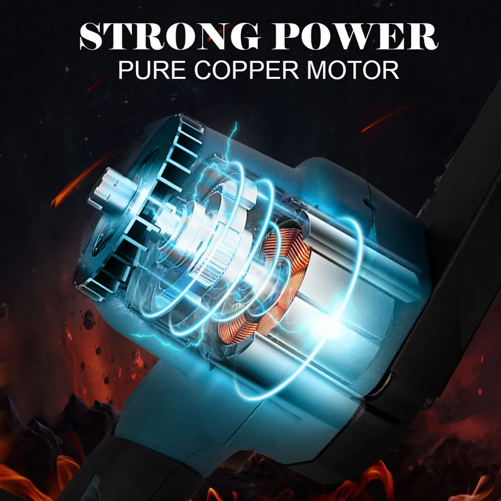 Yofidra 6 Zoll Elektrokettensägen Garten Handkettensäge Mit 4 Ketten (Ohne Akku) 5 Yofidra 6 Zoll Elektrokettensägen Garten Handkettensäge Mit 4 Ketten (Ohne Akku) – Bild 5