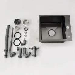 CECIPA Edelstahl Küchenspüle Spülbecken Einbauspüle, Mit Ablaufgarnitur Set,40x45cm 20 CECIPA Edelstahl Küchenspüle Spülbecken Einbauspüle, Mit Ablaufgarnitur Set,40x45cm -Garten- & Gewächshäuser Geschäft f322ce173c37455feaaf727a3ab71abf