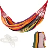 MODERNHOME MODERN HOME Hängematte Doppelhängematte Für 1-2 Personen Outdoor Baumwolle Tragbar Garten Camping Hängematte Belastbarkeit 150kg Rainbow Geeignet Für Reise XXL GW-906