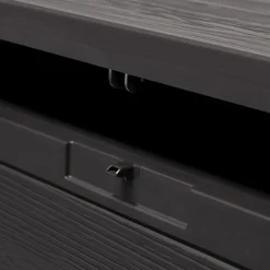 GARDENBOX Auflagenbox/Gartenbox "Woody" H 58 X B 120 X T 46 Cm, Holz Optik, Farbe Dunkelbraun; GTS178509 -Garten- & Gewächshäuser Geschäft f3714176a14ca646fbf840199c3c13ee