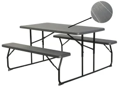 LECO Bierzeltgarnitur Festzeltgarnitur Klappbar Biertischgarnitur Bank Campingtisch Partygarnitur -Garten- & Gewächshäuser Geschäft f38ead7e0ea25fea60d07e99e241a838