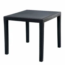 Siena Garden King Gartentisch 77x77 Cm Anthrazit