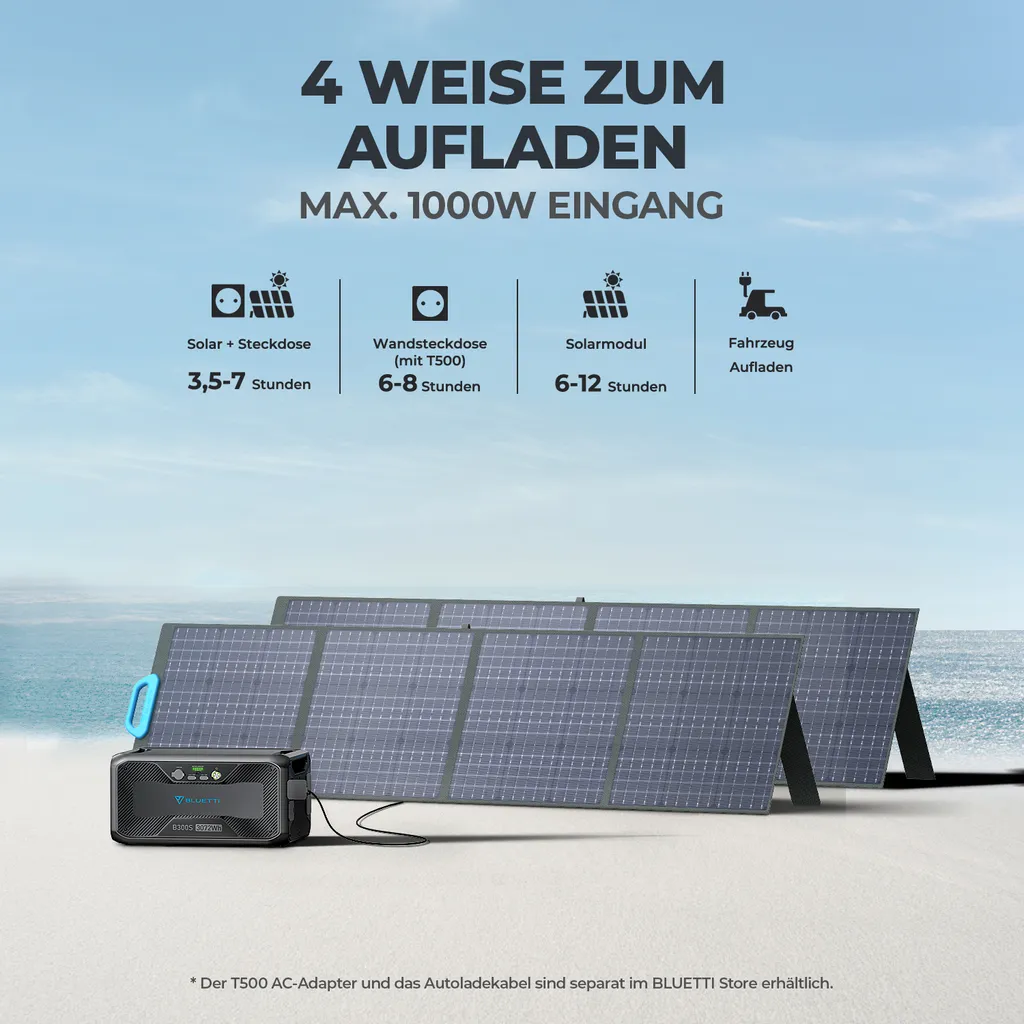 Bluetti B300S 3kWh Zusatzakku - LiFePO4 Power Station *Angebot Gemäß§12 Abs.3 UstG, Farbe:gray 2 Bluetti B300S 3kWh Zusatzakku - LiFePO4 Power Station *Angebot Gemäß§12 Abs.3 UstG, Farbe:gray – Bild 2