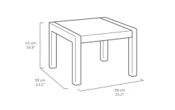 Keter Allibert Balkon- Und Gartenmöbel-Set Rosario Inkl. Sitzauflagen, Farbe Graphit 20 Keter Allibert Balkon- Und Gartenmöbel-Set Rosario Inkl. Sitzauflagen, Farbe Graphit -Garten- & Gewächshäuser Geschäft f39df88295773bb191e184327fe6c127