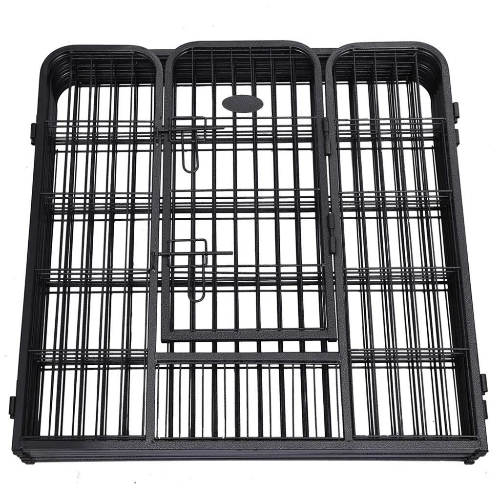 Mucola 80x60CM Welpenauslauf 8 Elemente Laufgitter Welpenzaun Welpenfreigehege Laufstal 5 Mucola 80x60CM Welpenauslauf 8 Elemente Laufgitter Welpenzaun Welpenfreigehege Laufstal – Bild 5