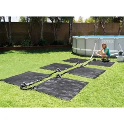 Intex Solarmatte Poolheizung PVC 1,2x1,2 M Schwarz 28685