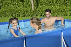 Bestway Frame Pool Deluxe Splash-Steel Pro 300 X 200 X 66 Cm, Mit Ablassventil, 3300 L -Garten- & Gewächshäuser Geschäft f42f7fc6f7b8a6ebd4ace643f0e4d9a1