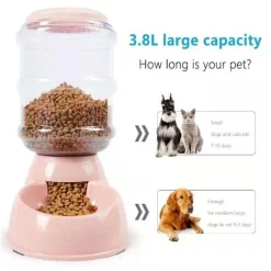 Jinaishop 2X 3.8L Automatischer Feeder Futterautomat Haustiere Automatischer Futter Tränkesatz Futterautomat Und Wasserspender Für Hunde Katzen Haustiere Tiere (grau) -Garten- & Gewächshäuser Geschäft f4920e8f51f54f26b61908f7df792207