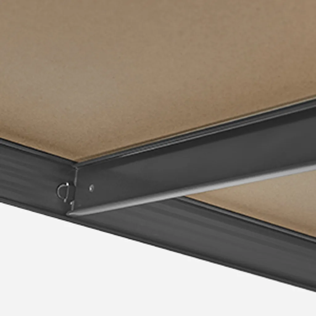 SONGMICS Schwerlastregal, Stahl, Regal, Kein Werkzeug Erforderlich, Lagerregal, Für Garage, Keller, Lagerraum, Werkzeug, Fitnessgerät, Bis 875 Kg Belastbar, 60 X 120 X 200 Cm, Grau GLR060G01 10 SONGMICS Schwerlastregal, Stahl, Regal, Kein Werkzeug Erforderlich, Lagerregal, Für Garage, Keller, Lagerraum, Werkzeug, Fitnessgerät, Bis 875 Kg Belastbar, 60 X 120 X 200 Cm, Grau GLR060G01 – Bild 10