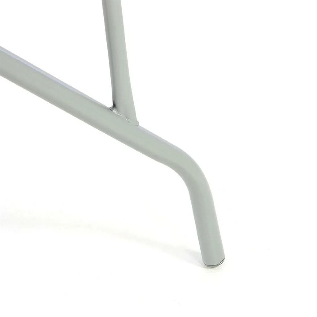 VCM Bistrotisch Gartentisch Balkontisch Rahmen Grau 110 Cm Eckig Mit Glasplatte 3 VCM Bistrotisch Gartentisch Balkontisch Rahmen Grau 110 Cm Eckig Mit Glasplatte – Bild 3