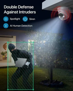 ZOSI C225 4K PoE Überwachungskamera Set, 16X 8MP IP Outdoor Kamera Mit 2-Wege-Audio Und 16CH 4TB NVR, Spotlight Alarm, Farbnachtsicht -Garten- & Gewächshäuser Geschäft f56a40e60599d5e30b0025ed3ef411f3