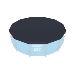 BESTWAY 56420 Steel Pro Max Swimmingpool Filterpumpe Leiter Cover Rund 366x122cm -Garten- & Gewächshäuser Geschäft f577d94fd9824283b15baeadbe9e8c57
