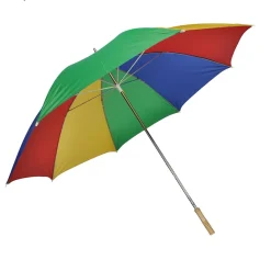 Haushalt International Strandschirm 125cm Regenschirm 2in1 Sonnenschirm Regenbogenfarben Mit 8 Rippen -Garten- & Gewächshäuser Geschäft f59c2449edd2c56705f1378cc1231960