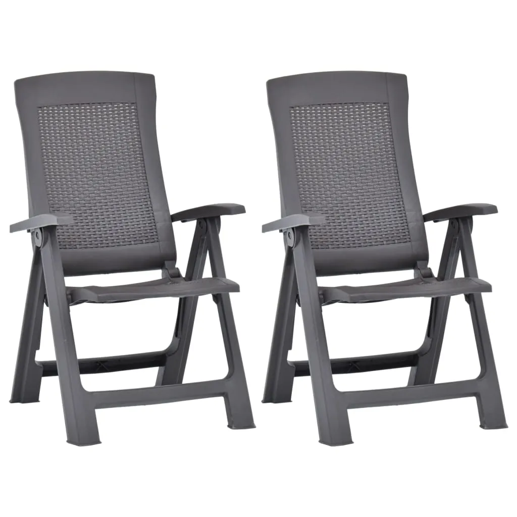 Verstellbare Gartenstühle 2er Set Garden Chair Esszimmerstühle Sessel | Garten Stapelstuhl Hochlehner Kunststoff Moccafarben - 8043 1 Verstellbare Gartenstühle 2er Set Garden Chair Esszimmerstühle Sessel | Garten Stapelstuhl Hochlehner Kunststoff Moccafarben - 8043