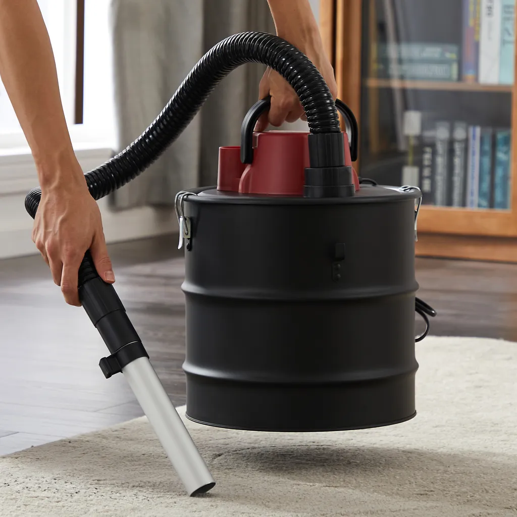 AREBOS Aschesauger, Kaminsauger 1200W, 20L, Mit 4 Rollen, Inkl. HEPA Filter, Saug- Und Blasfunktion 11 AREBOS Aschesauger, Kaminsauger 1200W, 20L, Mit 4 Rollen, Inkl. HEPA Filter, Saug- Und Blasfunktion – Bild 11