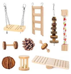 Nanook 10-tlg. Kleintier Nager Kauspielzeug Hamster Kaninchen Meerschweinchen Zubehör -Garten- & Gewächshäuser Geschäft f60852cf24c339f4cdaa57a03ccbdc1a