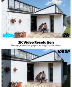 IeGeek 2K Kabellose Überwachungskamera Außen Akku Mit 32G SD-Karte, Wlan Kamera Outdoor Mit Farbnachtsicht 15m, PIR Bewegungsmelder, Personen/Autoerkennung, 2-Wege-Audio, IP65, Weiß 12 IeGeek 2K Kabellose Überwachungskamera Außen Akku Mit 32G SD-Karte, Wlan Kamera Outdoor Mit Farbnachtsicht 15m, PIR Bewegungsmelder, Personen/Autoerkennung, 2-Wege-Audio, IP65, Weiß -Garten- & Gewächshäuser Geschäft f6106a07194767176aa23e7701371f5b