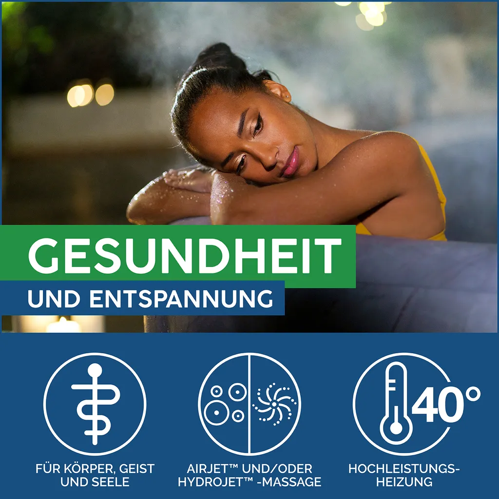 Bestway® LAY-Z-SPA® WLAN-Whirlpool San Francisco HydroJet Pro™ Ø 230 X 230 X 71 Cm, Eckig 26 Bestway® LAY-Z-SPA® WLAN-Whirlpool San Francisco HydroJet Pro™ Ø 230 X 230 X 71 Cm, Eckig – Bild 26