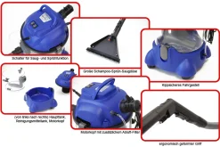 Albatros International Waschsauger Teppichreiniger HYDRO 7500 -Garten- & Gewächshäuser Geschäft f696559d9914da7c924d6b9d90718a95