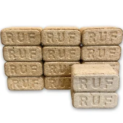 30 Kg Brikett Holzbrikett Nadelholz Weichholzbrikett RUF Brennholz Ofen Kamin