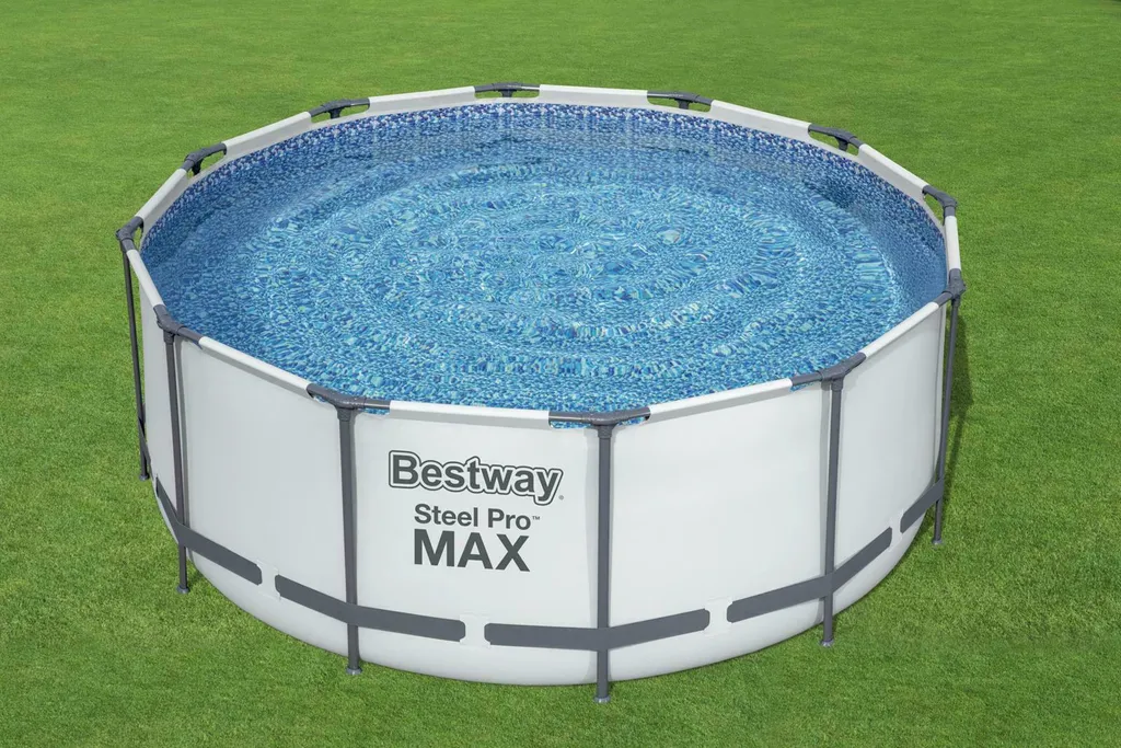 Bestway Steel Pro MAX Pool Rund Ø 366 X 122 Cm 3 Bestway Steel Pro MAX Pool Rund Ø 366 X 122 Cm – Bild 3
