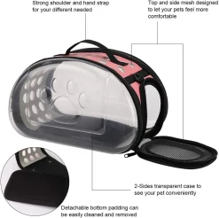 Jormftte Tragetasche Für Katzenhunde Und Andere Haustiere Leichte, Atmungsaktive Handtasche Mit Schultergurt Für Reisen Tragbare Haustiertasche Tragetaschen Für Flugzeugzugwagen -Garten- & Gewächshäuser Geschäft f6fec6d6d083571a158bac0548e3d912