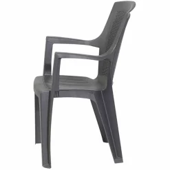 PROGARDEN Eden SET 4x Stapelsessel Anthrazit Kunststoff M73551 -Garten- & Gewächshäuser Geschäft f725966c7e0cfdc4bfcfa6656e5972af