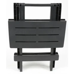 Schnäppchenriese24 Tisch Klapptisch Gartentisch Campingtisch Balkontisch Beistelltisch Kunststoff Schwarz -Garten- & Gewächshäuser Geschäft f78602b54ae251a424138dbfbcec89e1