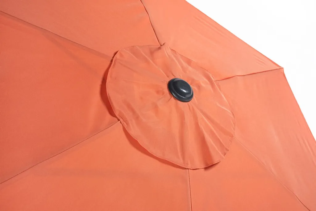 NORMA Sonnenschirm Gartenschirm Handkurbel UV 50+ Balkon Terrasse Garten Alu ø 270cm Terrakotta Alu Garten Sonnenschirm 4 NORMA Sonnenschirm Gartenschirm Handkurbel UV 50+ Balkon Terrasse Garten Alu ø 270cm Terrakotta Alu Garten Sonnenschirm – Bild 4