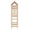 VidaXL Spielturm Mit Leiter Kletterwand Massivholz Kiefer